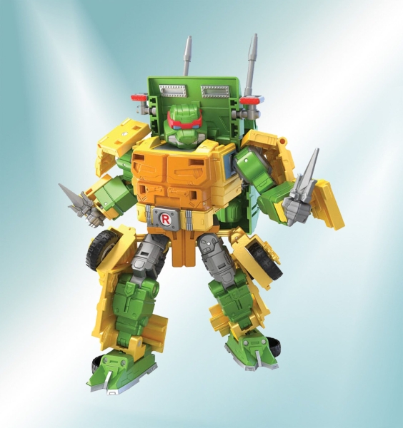 The Trans Formers (Transformers x Teenage Mutant Ninja Turtles) Actionfigur "Party Wallop" 18 cm